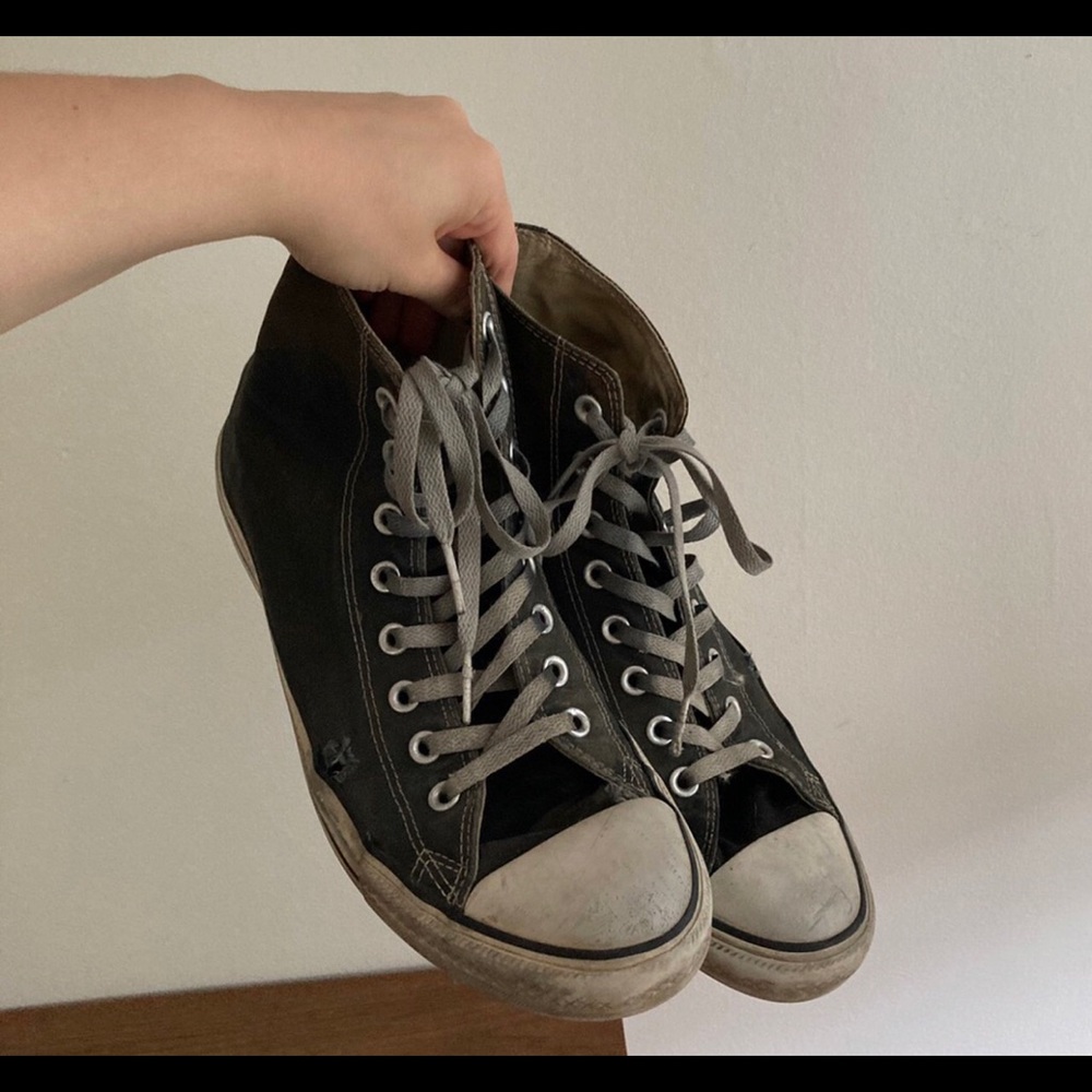 Black High-Top Converse